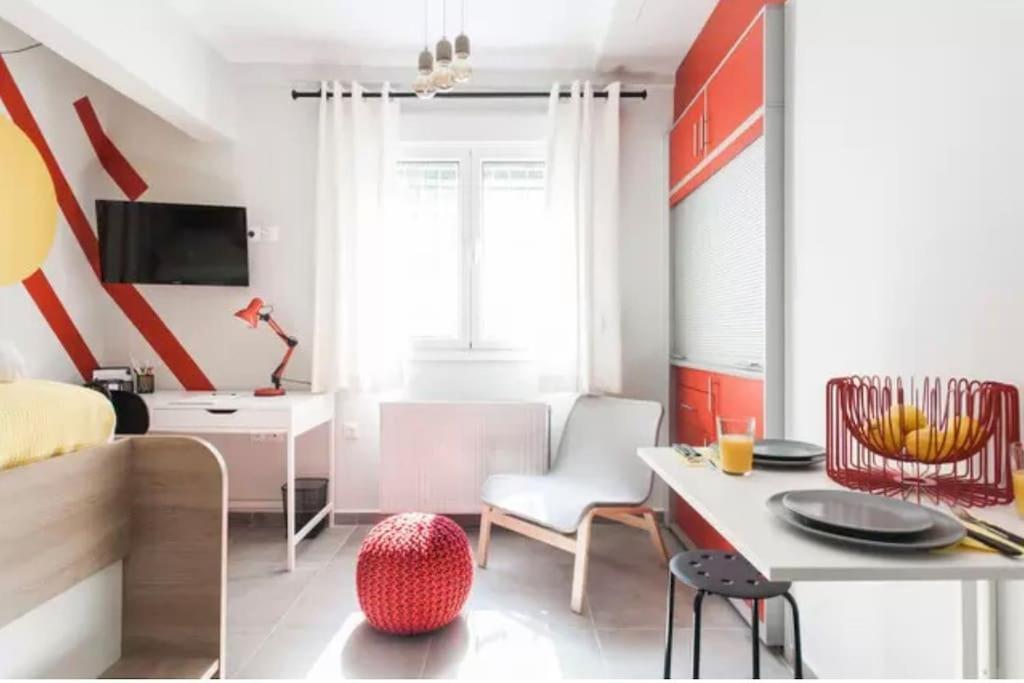 Colorful Apartment In Athen Exterior foto